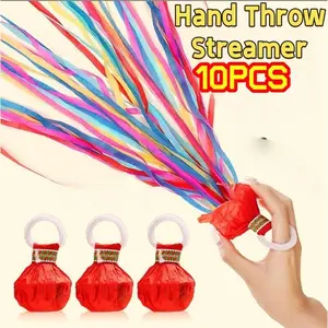 Senapan Konfeti Genggam / Senapan Konfeti Yang Dapat Ditiup / Properti Untuk Ulang Tahun, Upacara Kelulusan, Dan Suasana Perayaan / Tabung Konfeti Untuk Pesta / Senapan Konfeti Mini