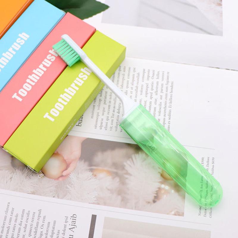 Product Introduction of 1Pcs Travel Portable Folding Toothbrush Super Soft Bristle Toothbrush Fold Travel Camping Hiking Outdoor Easy To Take Teethbrush 36