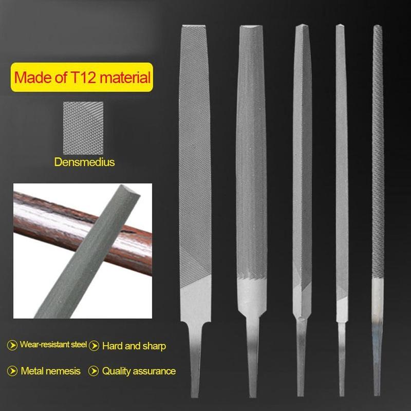 Product Introduction of Durable Steel Square Saw File 6/8/10/12/14 Inch Middle Tooth Hand File Square Straightening Steel Files Leather 13