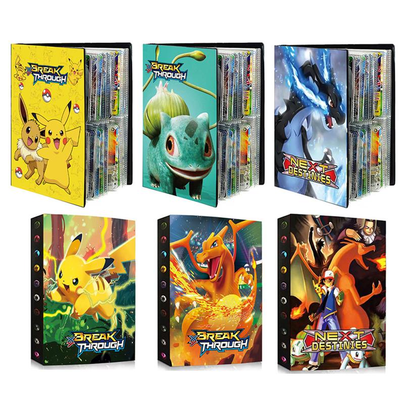 Người Giữ Bộ Sưu Tập Thẻ Trò Chơi, 240 Chiếc, Sách Album Thẻ Pokemon Và Anime Hoạt Hình, Tài Liệu Bộ Sưu Tập, Quà Tặng Đồ Chơi Ngầu Cho Trẻ Em
