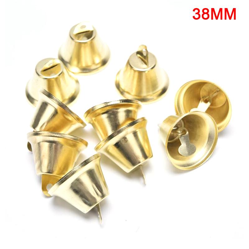 Product Introduction of 10Pcs Small Jingle Bells  Bells Christmas Tree Party Decoration DIY Craft 33