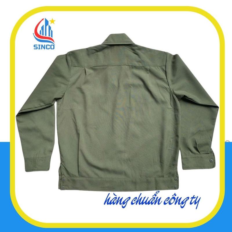 Áo bay lao động chất liệu cao cấp, hàng loại 1, Bảo Hộ Sinco, bền đẹp, thoáng mát, thấm hút mồ hôi tốt. 2