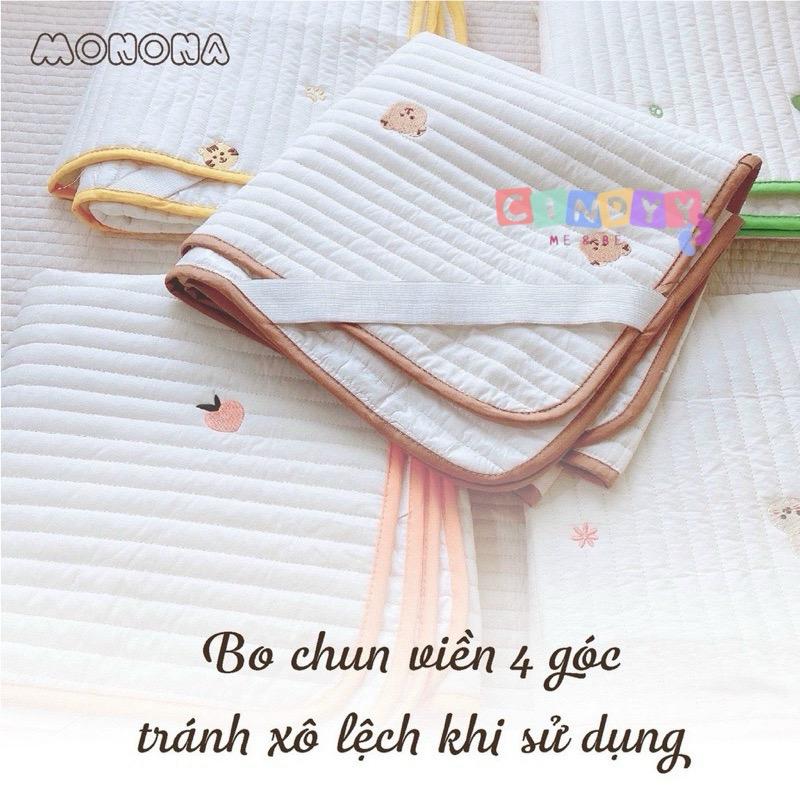 Thảm Chống Thấm Trần Bông Hoạ Tiết Thêu MONONA Cho Bé 4