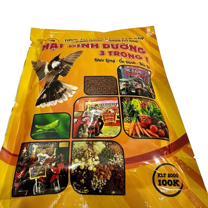 Cám chào mào hạt dinh dưỡng 3 trong 1 sơn moon giành cho chào mào thi đấu