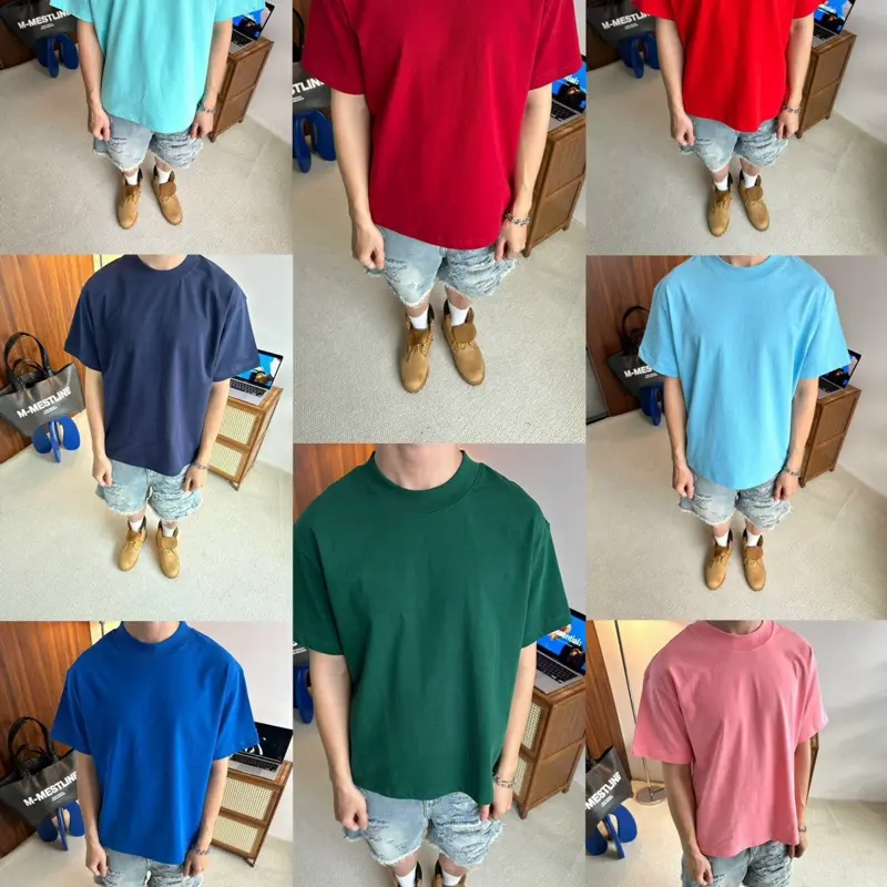 Áo thun trơn MME Basic form Boxy vải premium Cotton 1