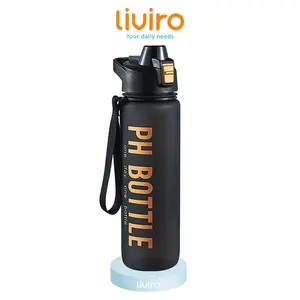 Liviro Botol Minum 1 Liter Premium Botol Minum Anak Botol Air Sport Design Anti Bocor