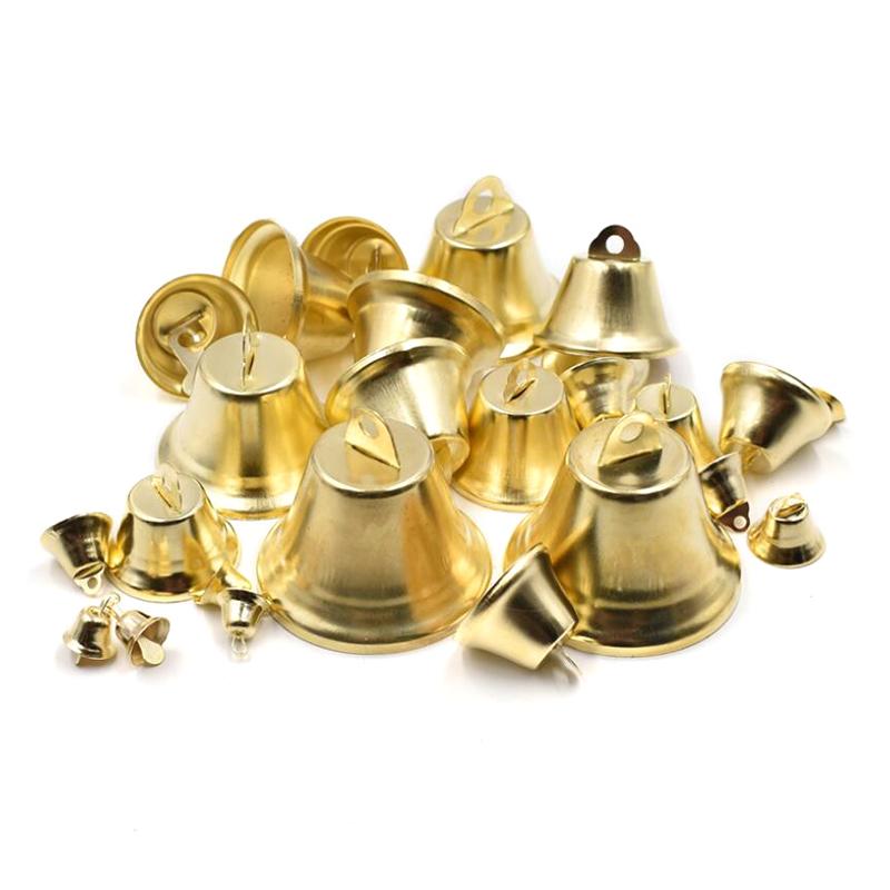 Product Introduction of 10Pcs Small Jingle Bells  Bells Christmas Tree Party Decoration DIY Craft 23