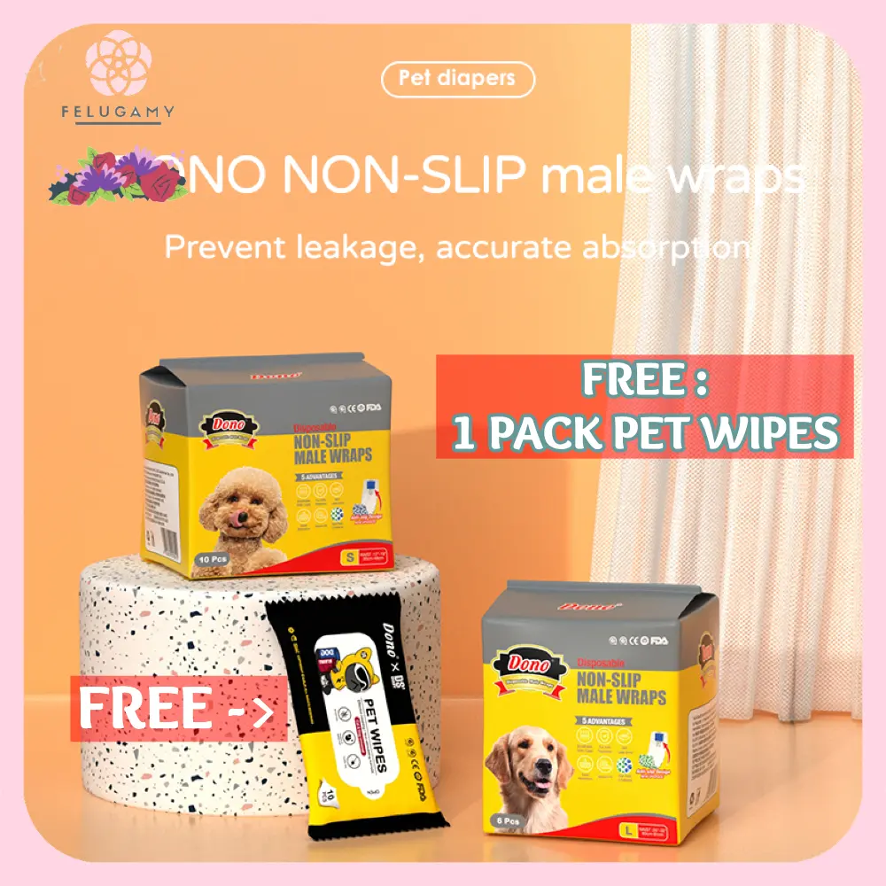 Popok Anjing Jantan Hewan Dono Anti Slip Male Dono Disposable Diapers