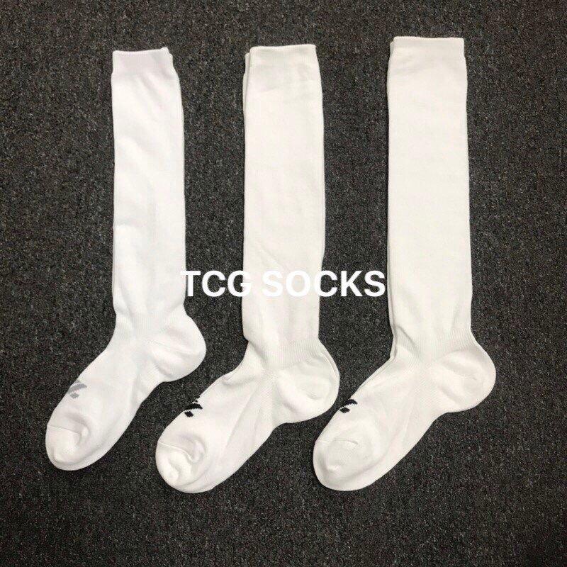 Tất đá bóng vớ thể thao loại dài cao cổ cho nam nữ, hàng xuất Mỹ Tigora cao cấp football baseball socks Cotton 1