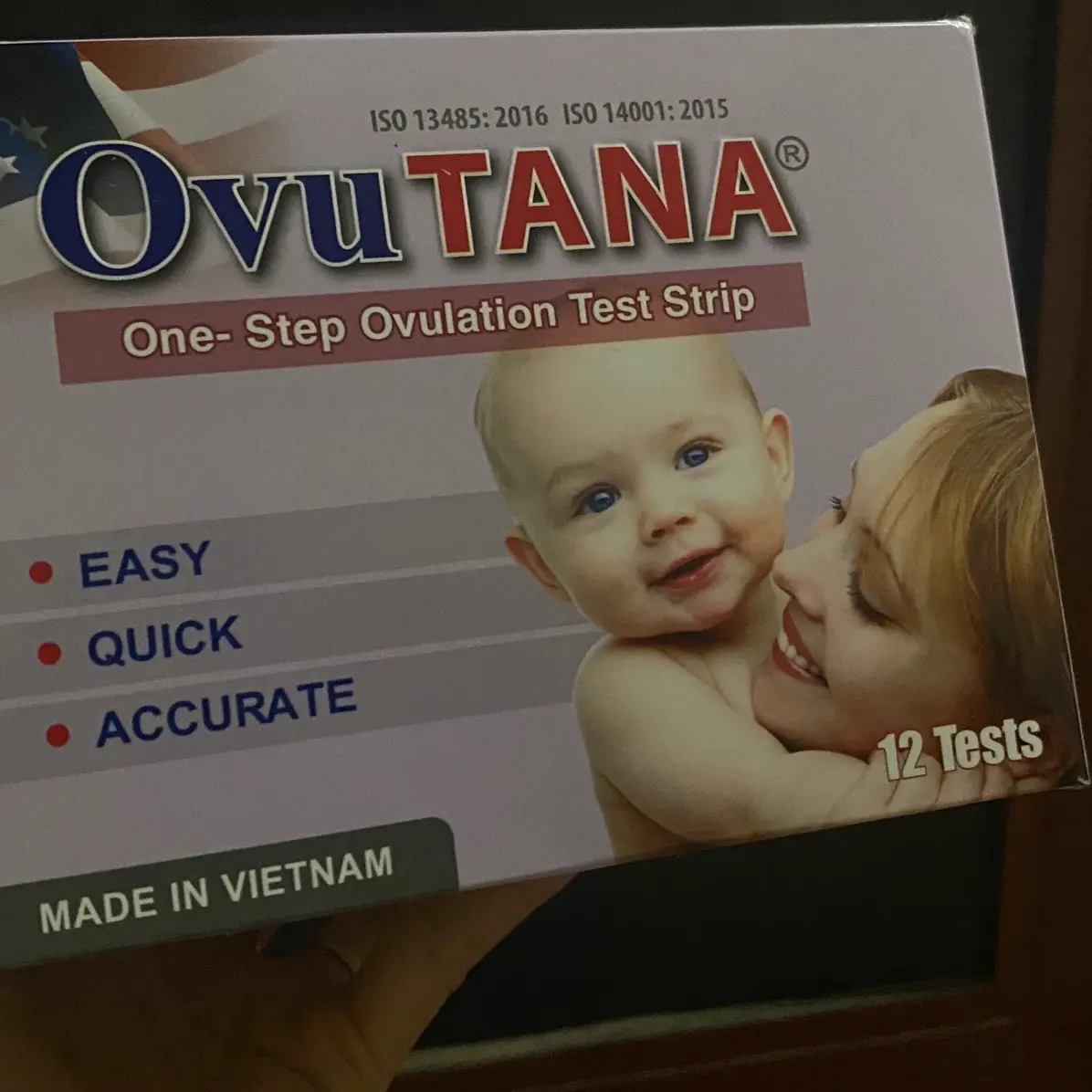 Que thử canh trứng hộp 12 que.
