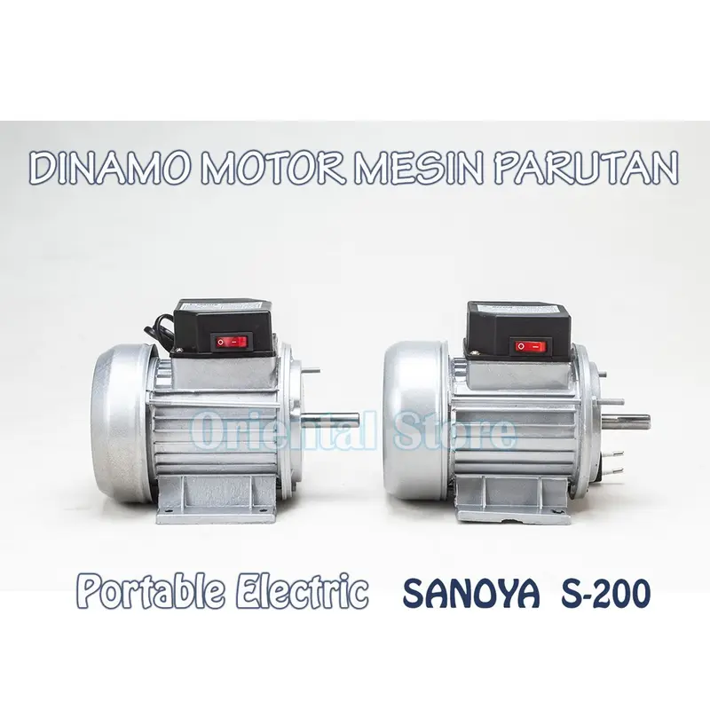DINAMO MOTOR MESIN PARUTAN Portable Elektrik SANOYA 1