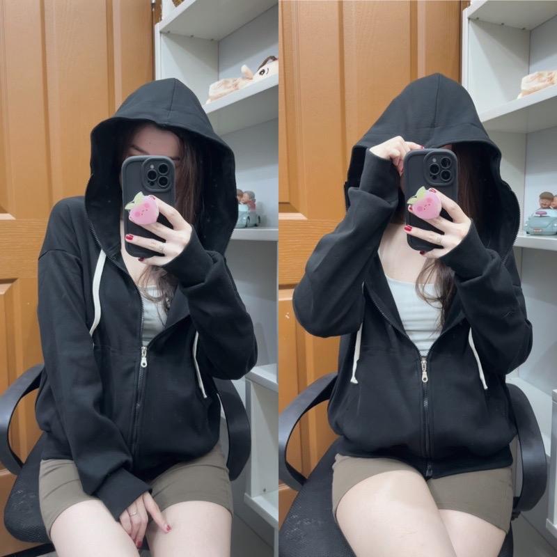  Áo khoác bomber bigsizeconho  áo khoác thời trang bigsize vải sọc gân Thông thường Trơn Mùa hè KHOAC2 