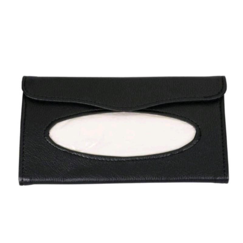 TEMPAT TISU SUNVISOR MOBIL MODEL GARIS MOTIF KOTAK 7