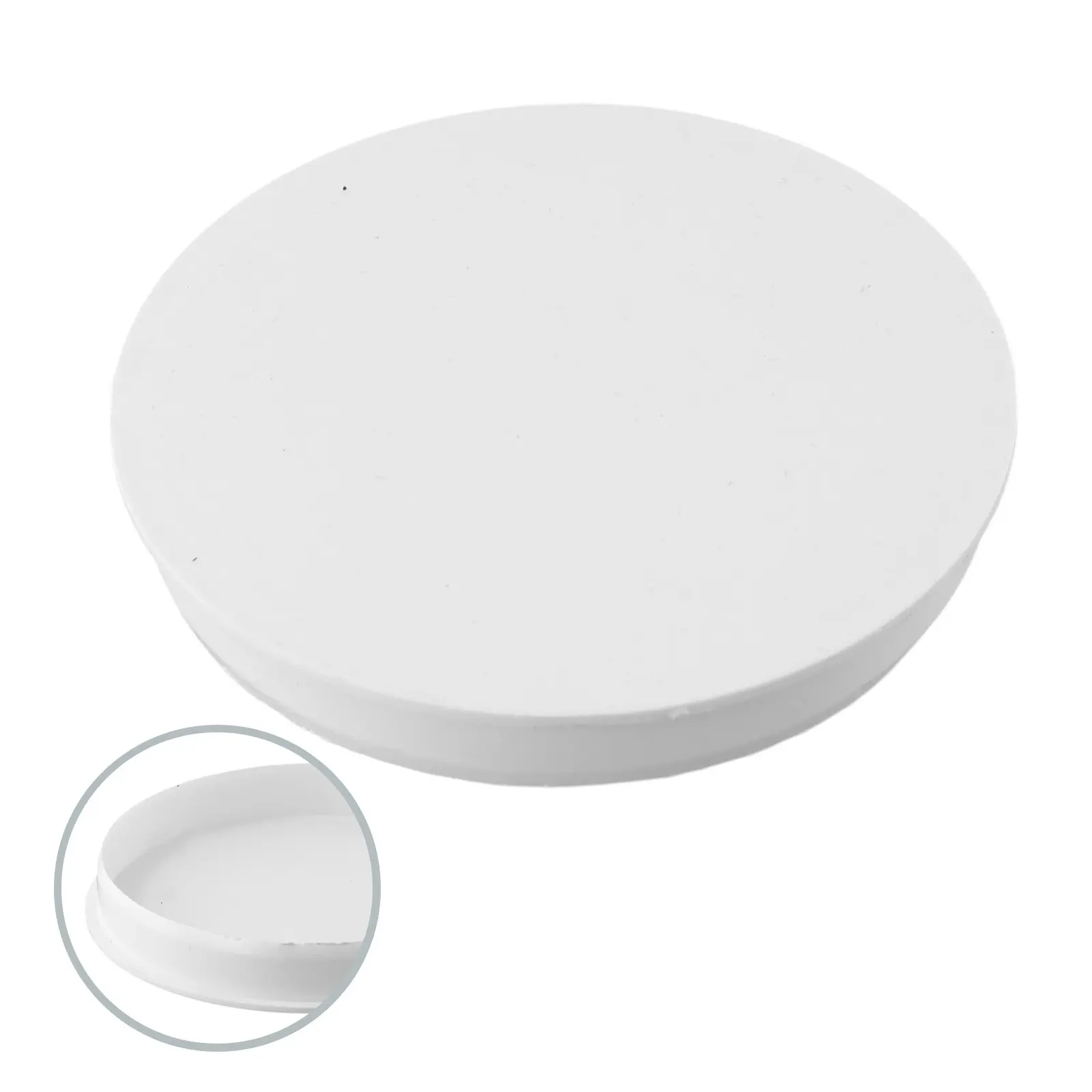 50-160mm Thickened PVC Inner Blocking Cap Sewer Pipe Protective Cover Insert