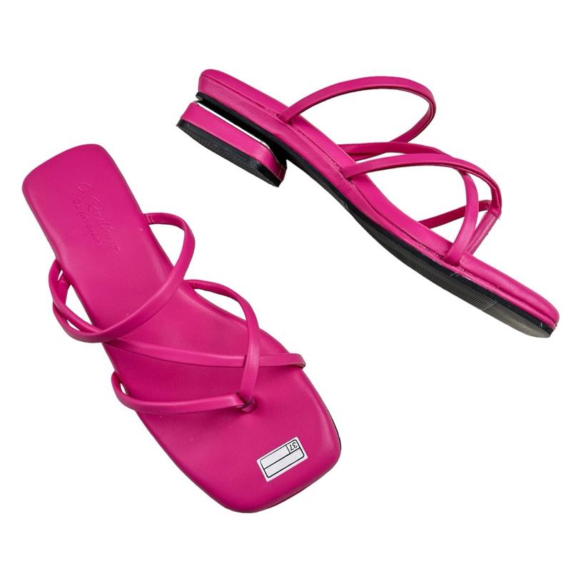 Sandal Wanita Slip On Mules Tali Hak 3cm 2