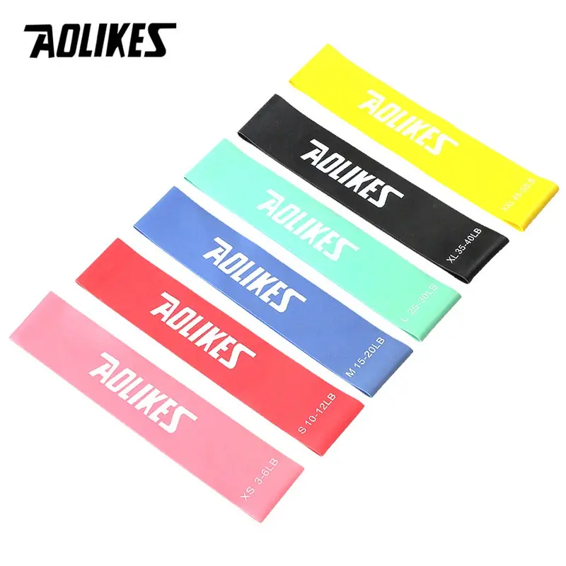 Dây Kháng Lực Tập Mông - Đùi , Dây Cao Su Kháng Lực , Dây Mini Band Aolikes Cầu Lông,tennis,pickleball 4