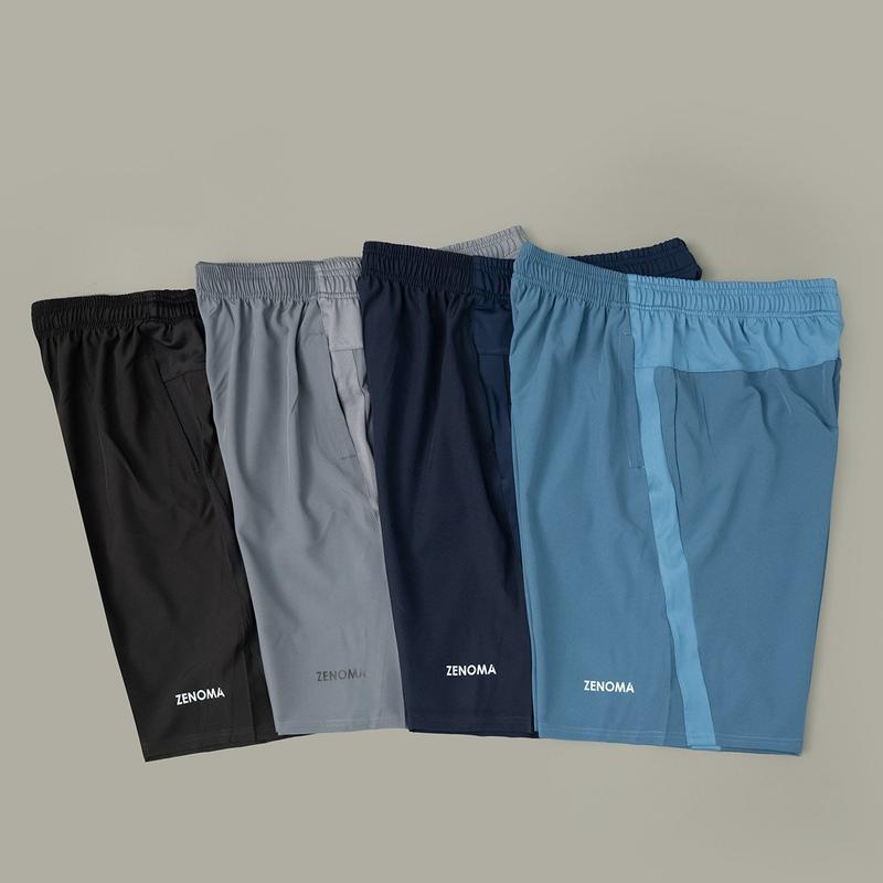 COMBO 4 Quần Đùi Nam Big Size Thể Thao 75-105kg Vải Gió Co Giãn Thoáng Mát Thể Dục - D064