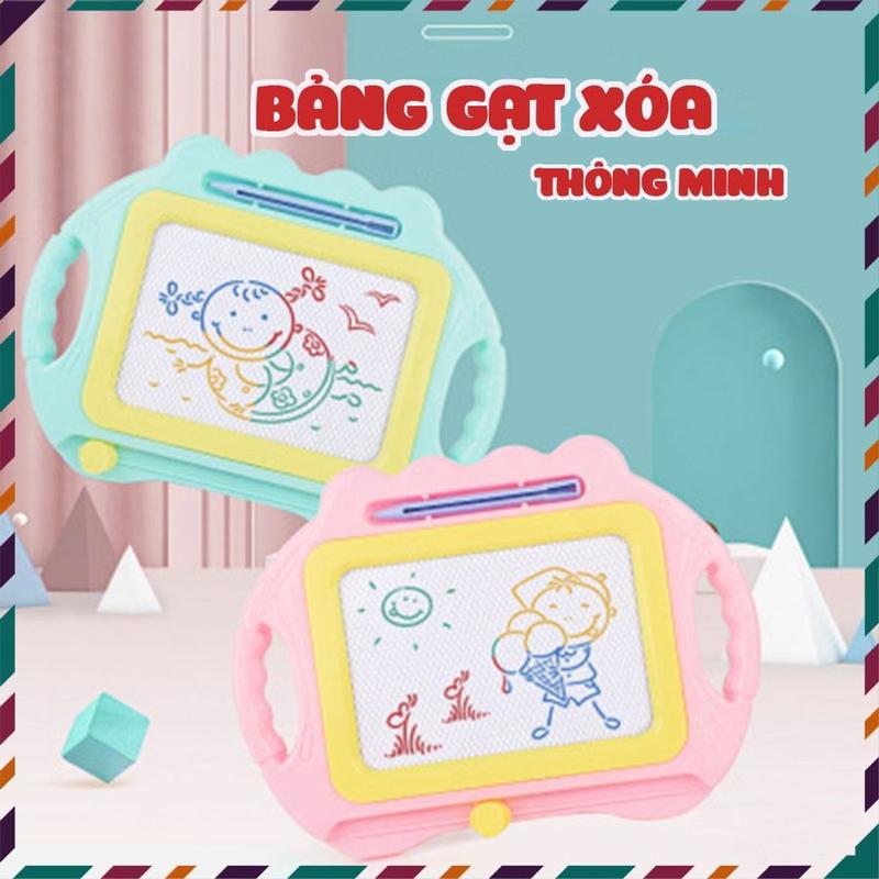 Bảng viết tự xóa thông minh bảng gạt tự xóa cho bé học tập và vui chơi