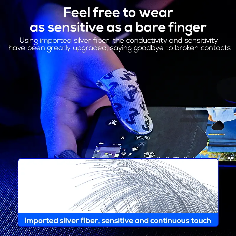Memo FS04 Finger Sleeve Sarung Jempol Gaming Elastis Accessories Sarung gaming 4