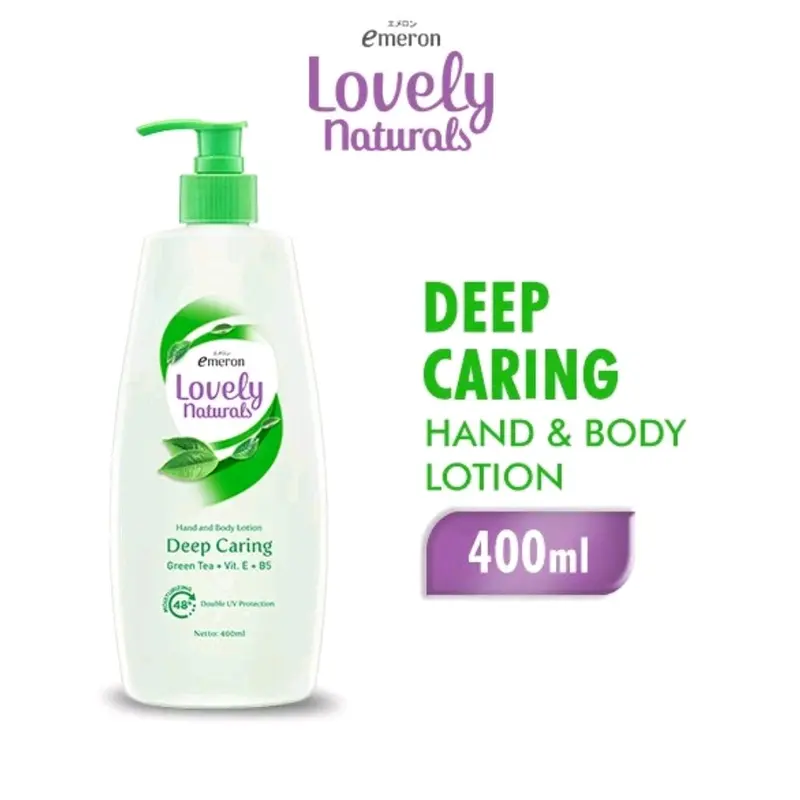 EMERON Lovely Natural Pump 400ml - Emeron Handbody Natural Lovely 400ml Avocado 4