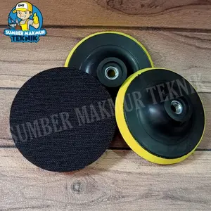 Piringan Amplas Tatakan Hamplas Velcro Gerinda Gurinda 4 inch
