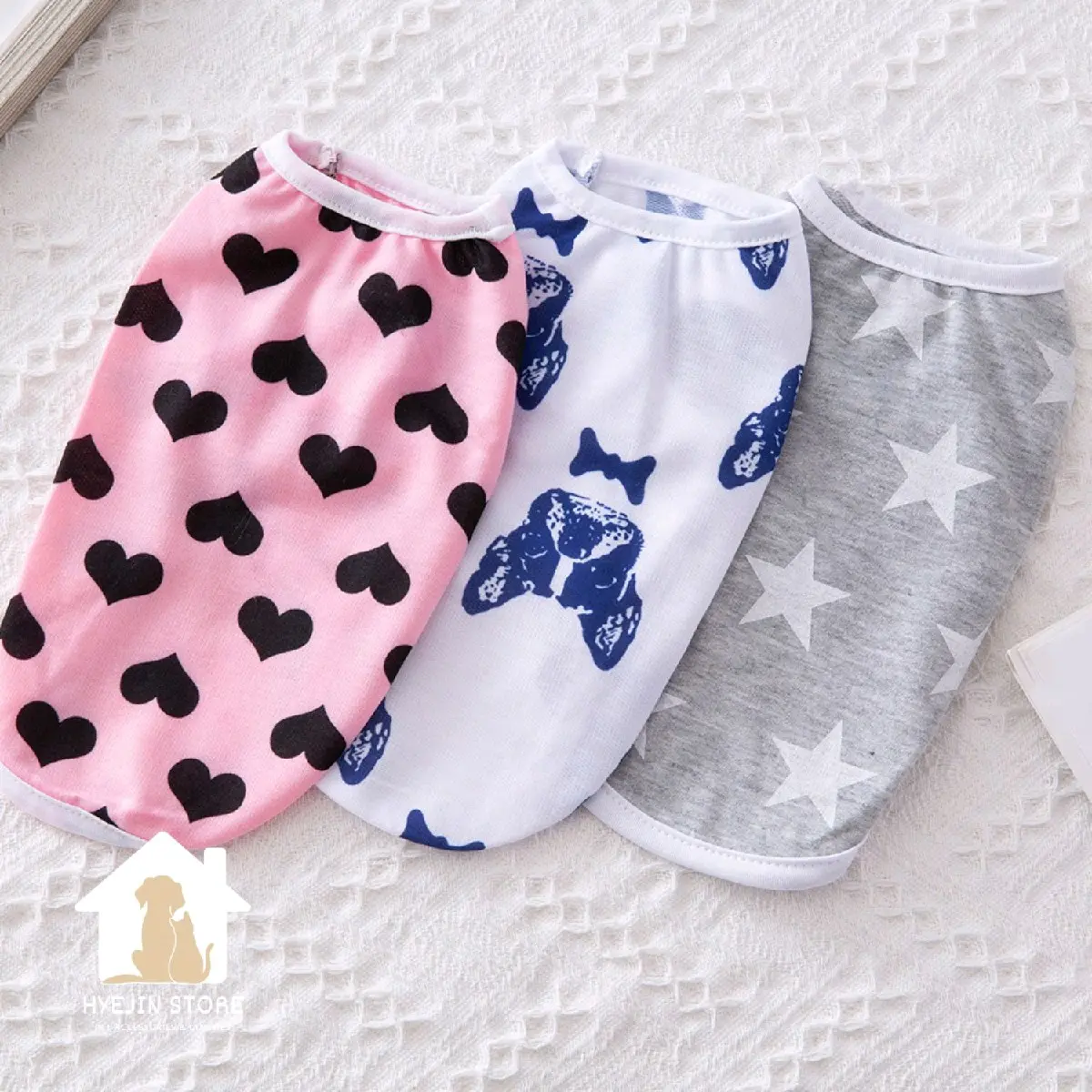 Casey top | Baju hewan peliharaan anabul anjing kucing tangan buntung