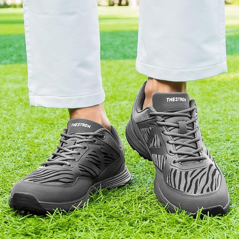 Product Introduction of Foreign Trade Non-Slip Men's Training Shoes Large Size Golf Training Shoes with Spikes Sports Casual Wear-Resistant Shoes Low Top XZ25052 26
