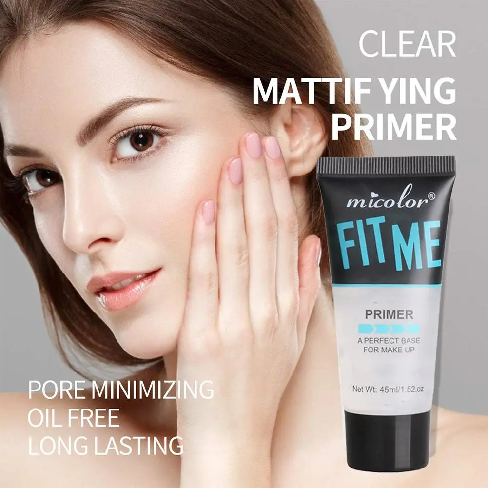 Makeup Primer Clear Gel Oil-Control Refreshing Face Primer Glow Pore-Blurring Smooth Surface Primer Makeup Foundation