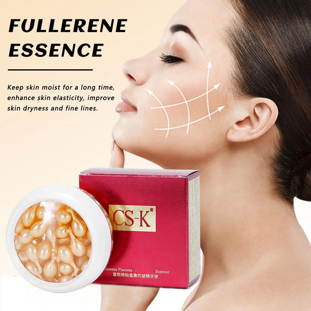 Hydrating Collagen Facial Fullerene Raw Liquid Sheep Placenta Essence