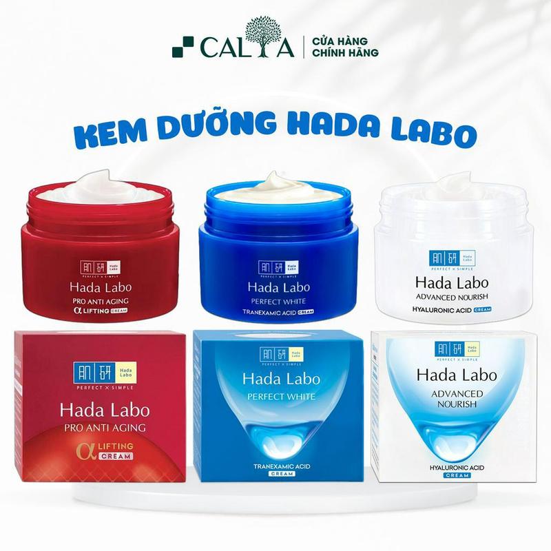  Kem Dưỡng Hada Labo Dưỡng Trắng Da Dưỡng Ẩm Chống Lão Hóa - Hada Labo Cream 50g 