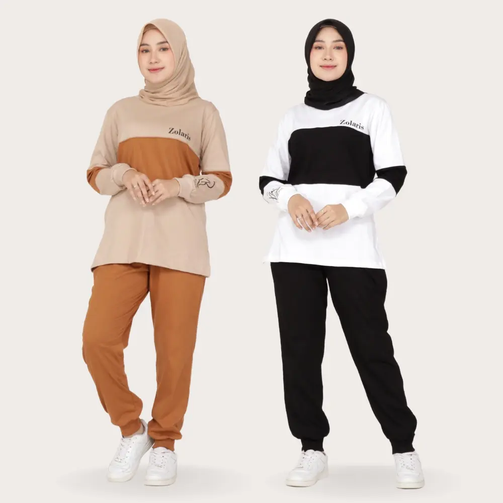 Layla Set - Setelan Baju Olahraga Wanita - Training - One Set Muslimah Setelan Olahraga