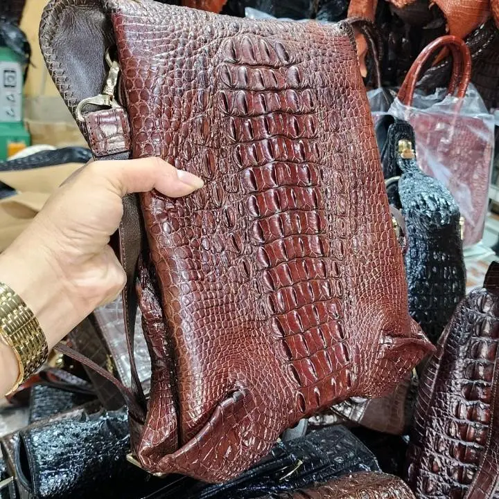 Túi đeo chéo da thật. CS chất xịn túi Đeo Vai Nam 6