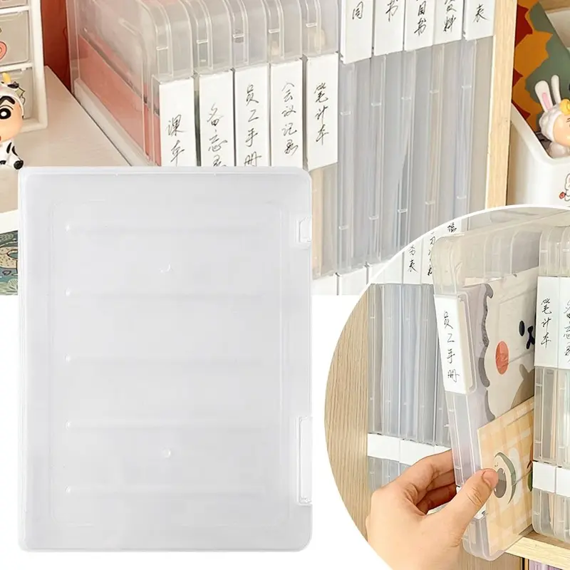 Hộp Sắp Xếp Hồ Sơ, 1 Cái, Hộp Đựng Tài Liệu Phân Loại Mới, Văn Phòng Phẩm Văn Phòng, Thích Hợp Cho Giấy A4 Và A5, Hộp Đựng Giấy A4 Và A5, Sắp Xếp Để Bàn, Lưu Trữ Hồ Sơ, Dự Án, Giấy Hợp Đồng, Hộp Đựng Tài Liệu 1