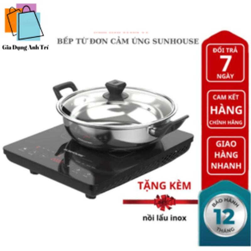 Product Introduction of Bếp Điện Từ Cảm Ứng Sunhouse Thế Hệ Mới SHD6011, Tặng Kèm nồi Inox, bếp điện đa năng, nồi lẩu,  Bếp Từ Công Suất 2000W,( Bảo Hành 12 Tháng) bếp  từ bếp  từ bếp  điện 44