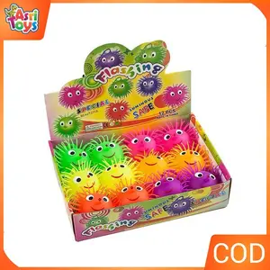 Mainan Anak Ubur Bola Hidung Ada Lampu LED - Puffer Ball Yoyo