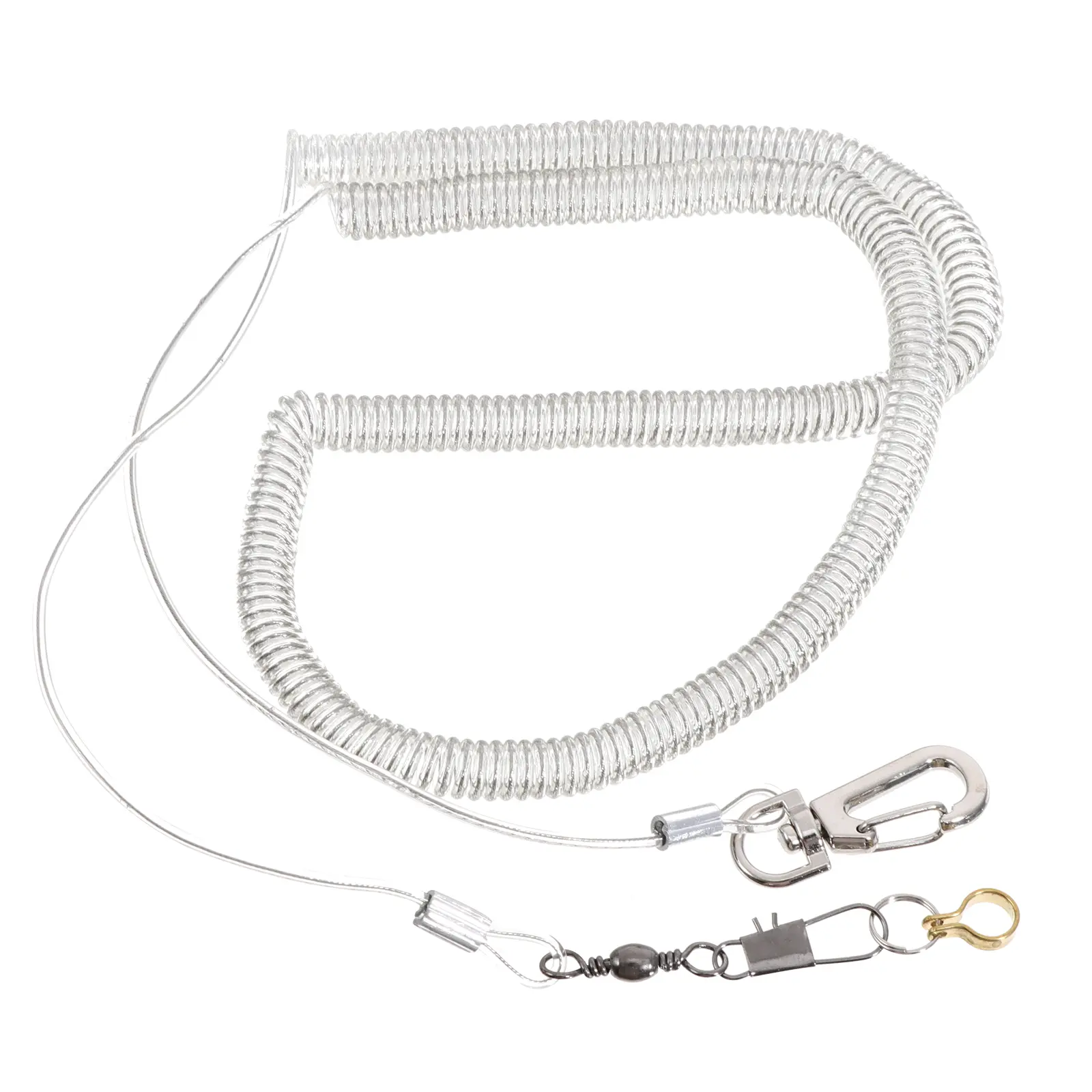 Parrot Flying Rope Anti-bite Leash Cages Bird Pet Sling Flight Plastic 600CM Silver