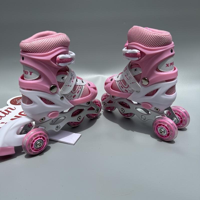 Giầy trượt patin 1 hàng và 2 hàng phát sáng tặng kèm mũ và đồ bảo hộ hàng đẹp Giày Patin Sport