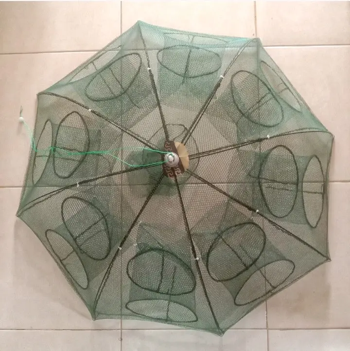 Bubu jaring lubang 16/bubu jaring hexagonal/perangkap ikan/bubu payung/jebakan ikan udang, wader, lele, belut/bubu payung ikan/jaring ikan/bubu 16