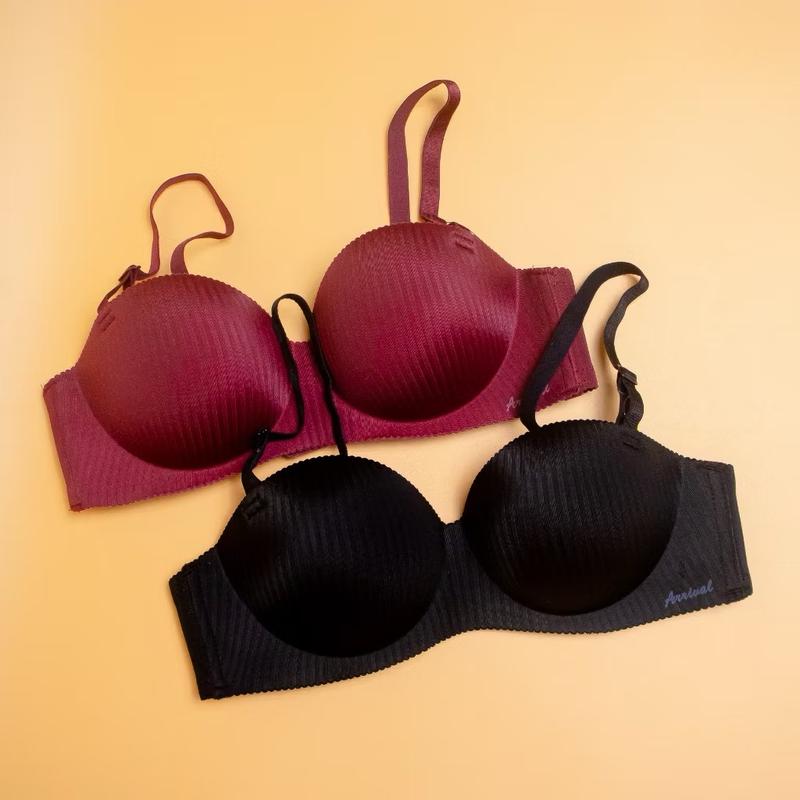 (AĐ30) - Áo ngực su đúc quả ngang mút dày nâng độn ko gọng  Nữ Women Bra