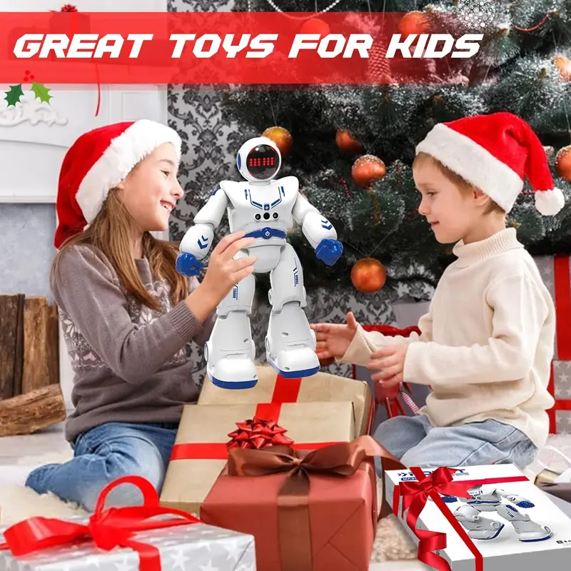 Kaybolge Kids Toys for 4 Year Old Boy Girls Remote Control Robot Kits with RC Smart Gesture Sensing Educational for Kids Christmas Birthday Gifts for 4 5 6 7 8 9 10 11 12 Years Old Boys Girls 6
