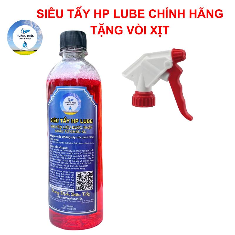 Tẩy Rỉ Sét, Rửa Xe Không Chạm HP Lube Siêu Tẩy 500ml Tẩy Rửa Lốc Máy, Vệ Sinh Nhông Sên Dĩa