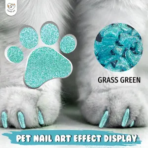 Cassiel Pet Pelindung Kuku Kucing/Anjing Anti Garukan - Cat Nail Caps, Aman & Tidak Sakit