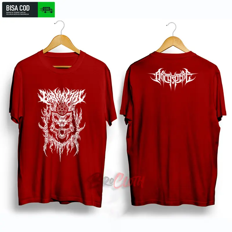 Kaos Baju Oblong Lengan Pendek Distro Pria Wanita Dewasa Kata Kata Nyindir Keren Terbaru 2025 Metal Santai Crew Neck Polos Hitam Branded Fit 3