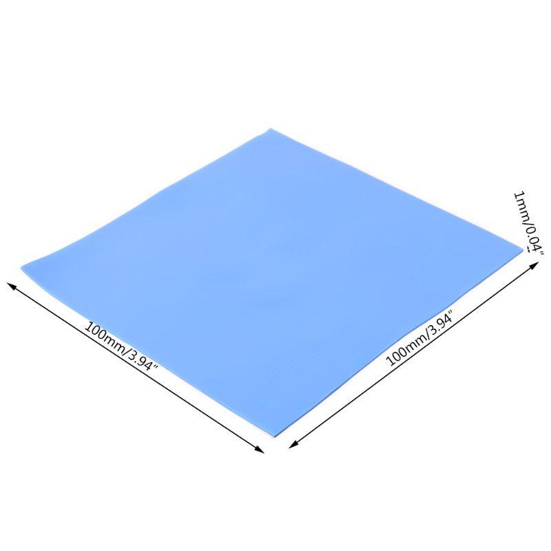 Product Introduction of YITA 100x100x1mm Soft Silicone Thermal Conductive Pads Heatsink IC Chipset Northbridge for SSD/CPU/GPU/LED/IC/Raspberry Pi 0