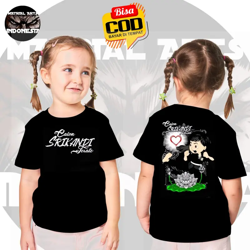 KAOS SRIKANDI ANAK - KAOS SRIKANDI KIDS PSHT - KAOS ANAK 0