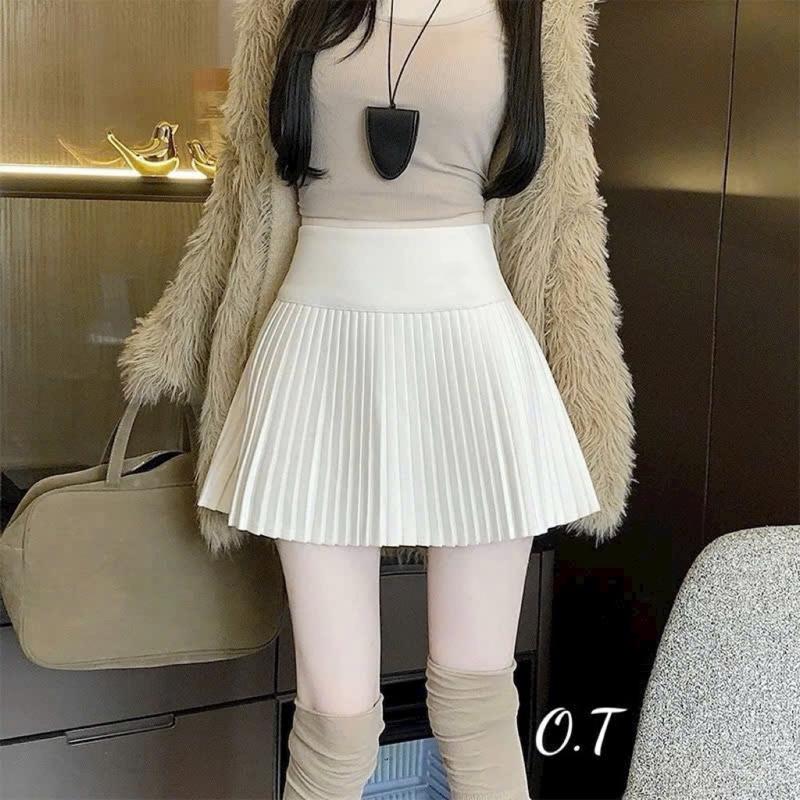 Chân váy xếp ly nhỏ kèm tang sang xịn ( 6665) Nữ Women 1