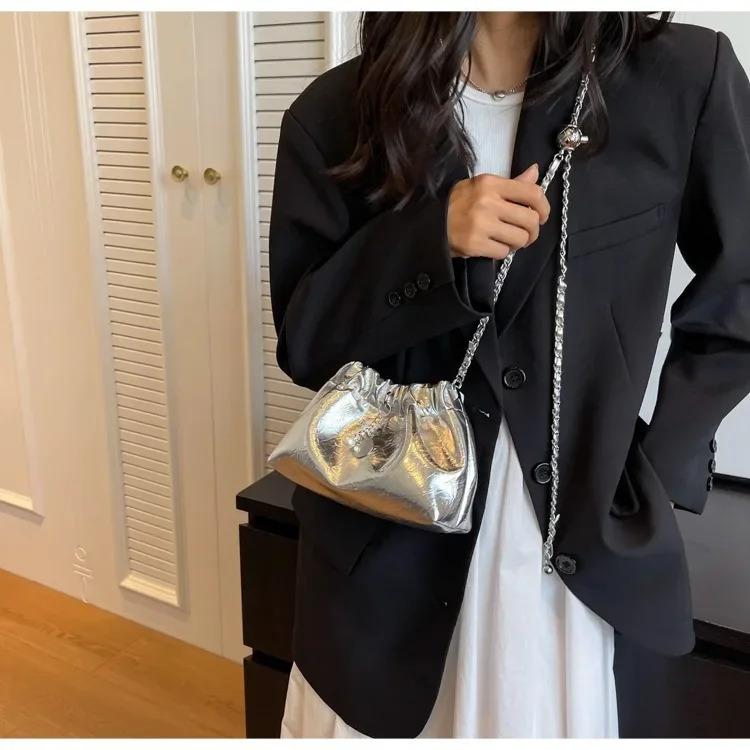 Product Introduction of Millennium Bag Women 2025 New High Sense Shoulder Bags Summer Chain Bag Fashion Bucket Bag Messenger Bags Purses Handbags 11