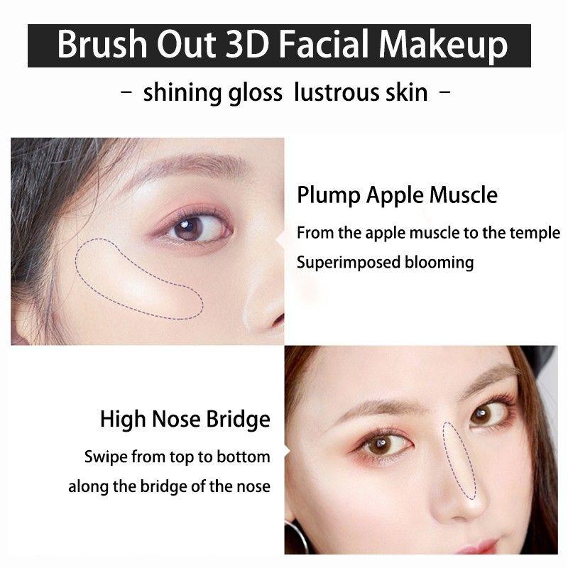 Product Introduction of 1 Hộp Phấn Bắt Sáng Nhũ Dạng Nén Trang chủ 16