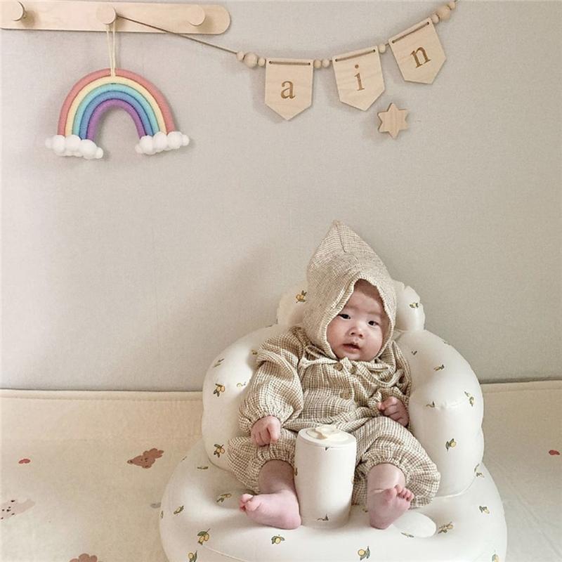 Product Introduction of Multifunctional Baby PVC Inflatable for Seat Inflatable Bathroom Sofa Bathing St 49