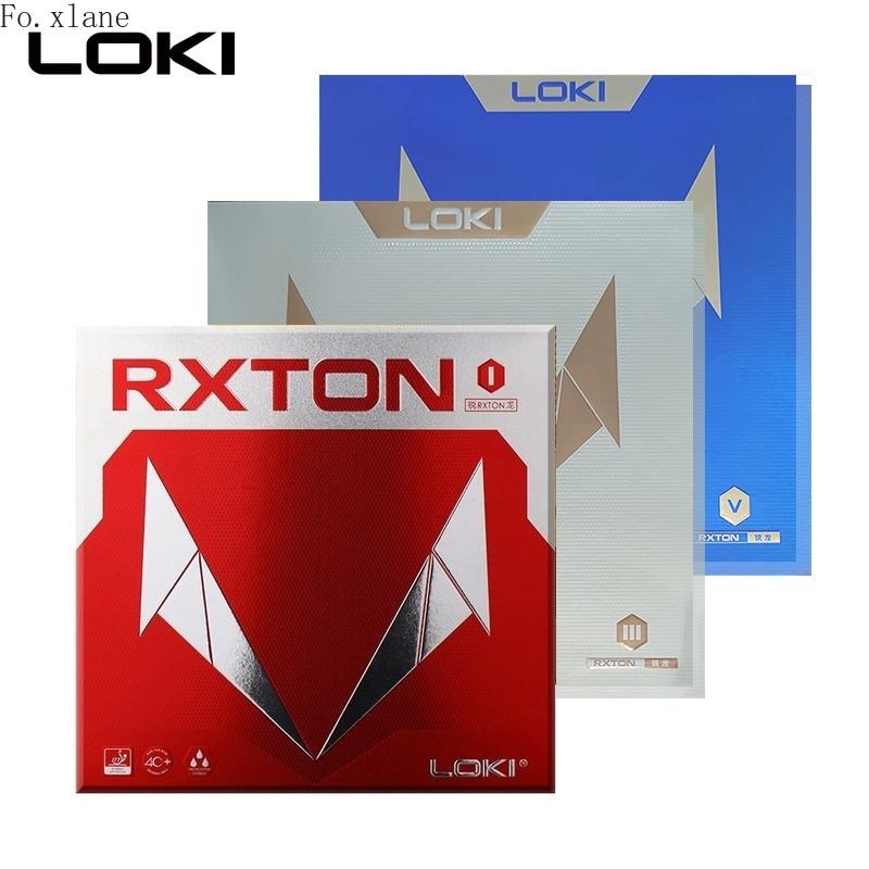 Cao su bóng bàn, LOKI RXTON Dòng, Được ITTF chấp thuận, Đỏ Pips trong cao su…